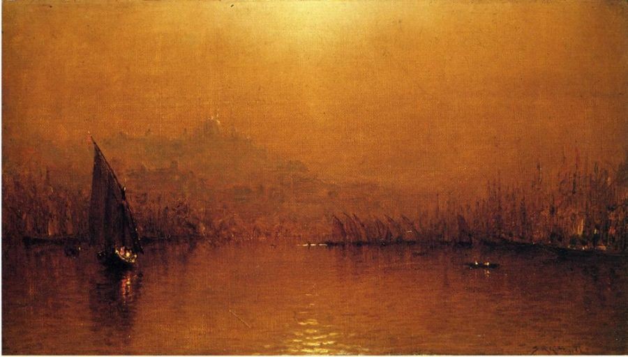 Sanford Robinson Gifford The Golden Horn